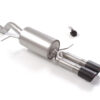 Heckrohr Edelstahl Gr. N mit runden Endrohren 2x90 mm Carbon Shot - Ragazzon 50.1009.78