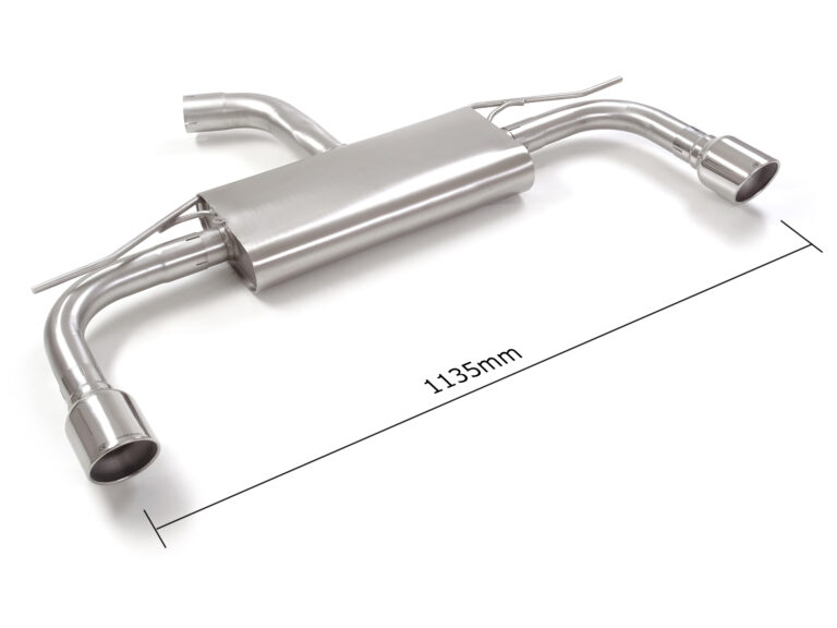 Scarico posteriore Volkswagen Golf Mk8 CD omologato Sport Line - Ragazzon 50.1020.61