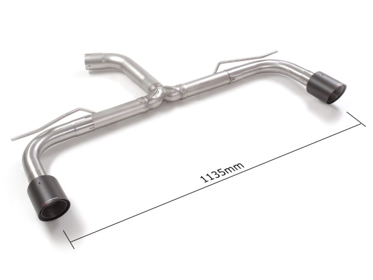 Tubo posteriore scarico Volkswagen Golf Mk8 CD Gruppo N Carbon Shot - Ragazzon 50.1025.74