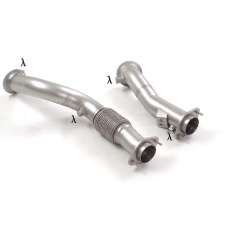 Tubi sostituzione catalizzatori destro e sinistro BMW M2 Gruppo N - Ragazzon 50.1042.80
