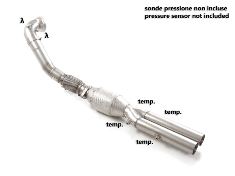 Catalizzatore sportivo Audi RS3 8V Gruppo N - Ragazzon 50.1046.80