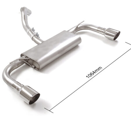 Scarico posteriore Ford Focus Mk4 DEH omologato Sport Line - Ragazzon 50.1070.61