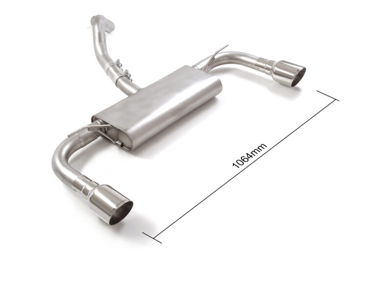 Scarico posteriore Ford Focus Mk4 DEH omologato Sport Line - Ragazzon 50.1070.61