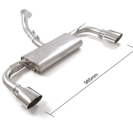 Scarico posteriore Ford Focus Mk4 DEH omologato Sport Line - Ragazzon 50.1071.12