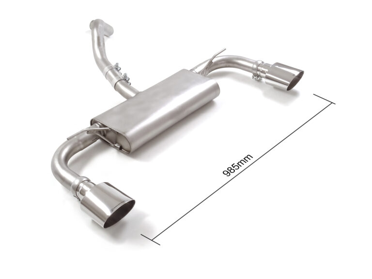 Scarico posteriore Ford Focus Mk4 DEH omologato Sport Line - Ragazzon 50.1071.12