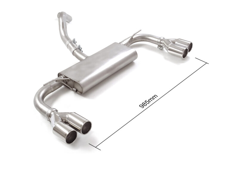 Scarico posteriore Ford Focus Mk4 DEH omologato - Ragazzon 50.1071.26