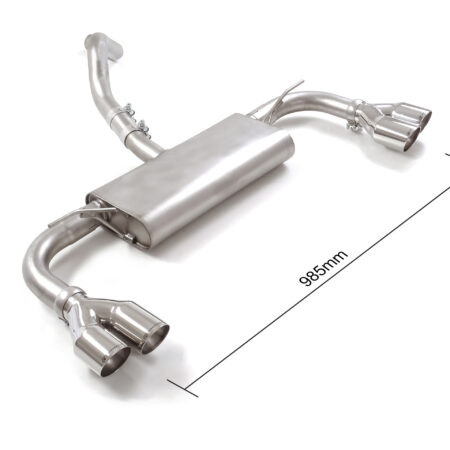 Scarico posteriore Ford Focus Mk4 DEH omologato Sport Line - Ragazzon 50.1071.57