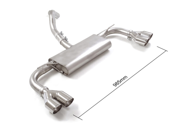 Scarico posteriore Ford Focus Mk4 DEH omologato Sport Line - Ragazzon 50.1071.57