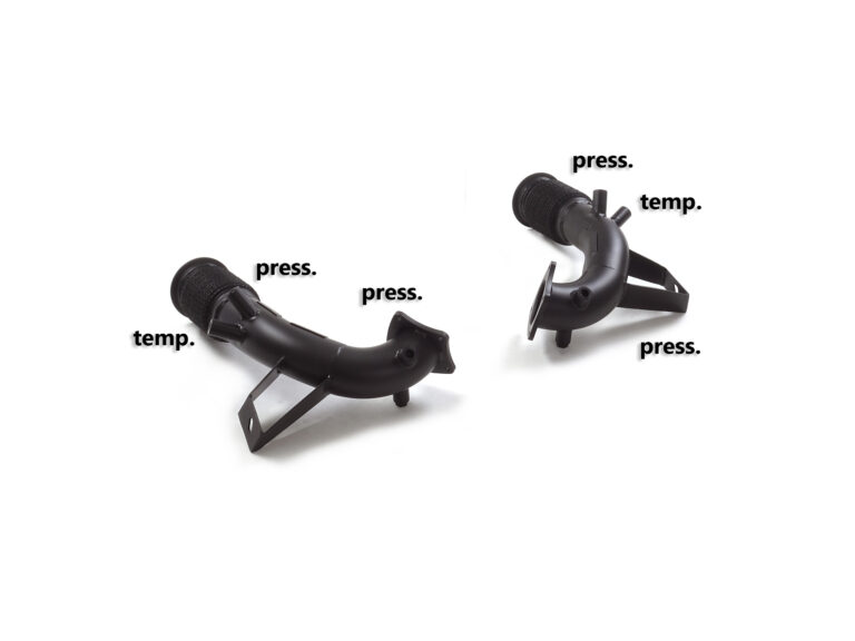 Tubi sostituzione filtri OPF/GPF destro e sinistro con trattamento di ceramicatura Audi R8 4S Gruppo N - Ragazzon 50.1076.80