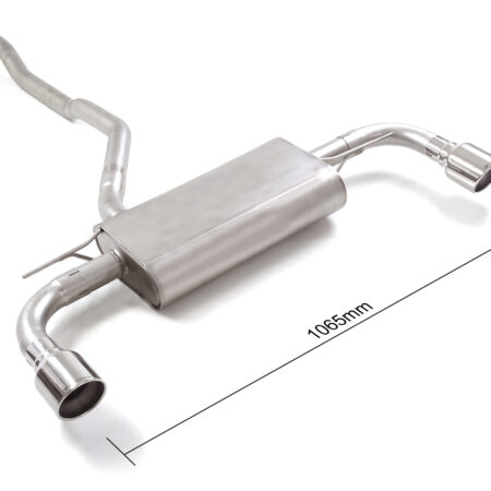 Scarico posteriore BMW Serie 1 F40 omologato Sport Line - Ragazzon 50.1087.61
