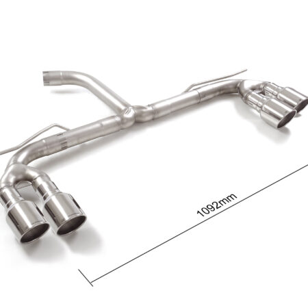 Tubo posteriore scarico Audi A3 8Y Gruppo N Sport Line - Ragazzon 50.1110.64