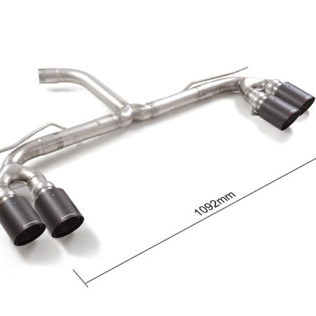 Endrohr Auspuff Audi A3 8Y homologiert Carbon Shot - Ragazzon 50.1110.84