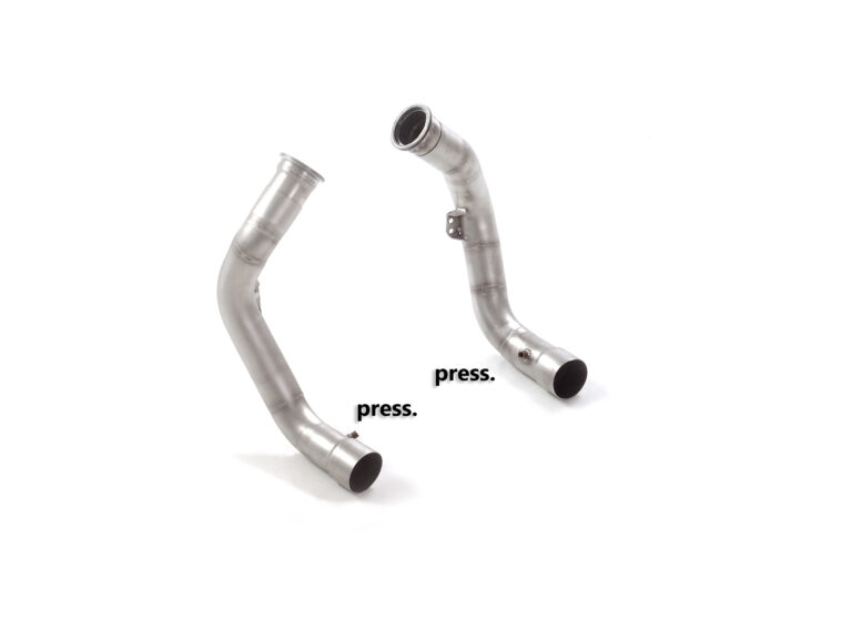 Tubo sostituzione secondo catalizzatore destro e sinistro BMW M8 Gruppo N - Ragazzon 50.1144.80