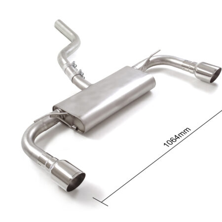 Scarico posteriore Ford Focus Mk4 DEH omologato Sport Line - Ragazzon 50.1160.61