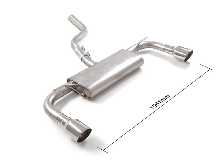 Scarico posteriore Ford Focus Mk4 DEH omologato Sport Line - Ragazzon 50.1160.61