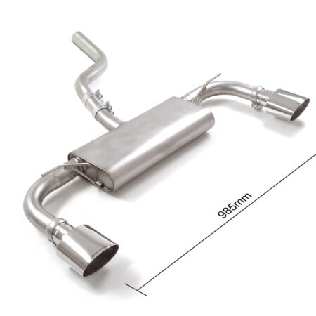 Scarico posteriore Ford Focus Mk4 DEH omologato Sport Line - Ragazzon 50.1161.12