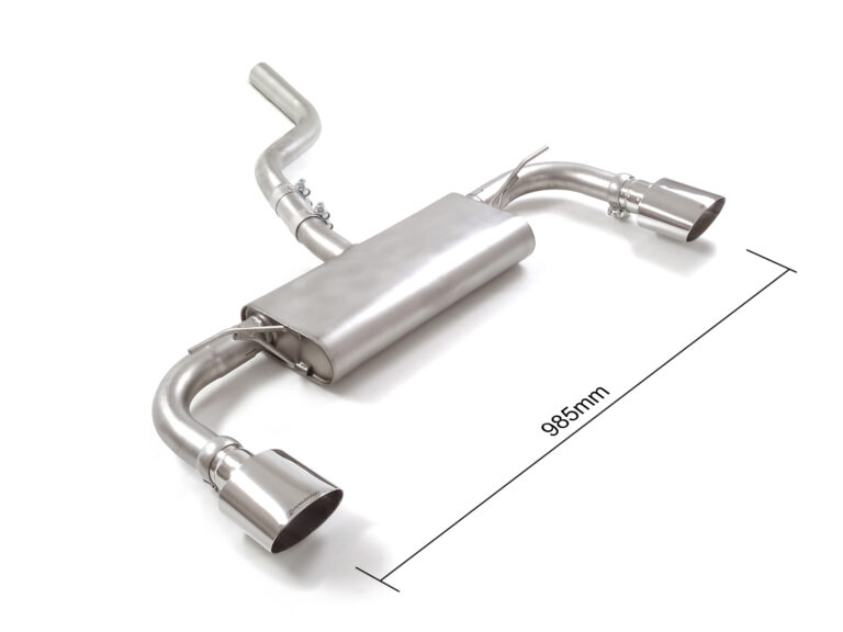 Scarico posteriore Ford Focus Mk4 DEH omologato Sport Line - Ragazzon 50.1161.12