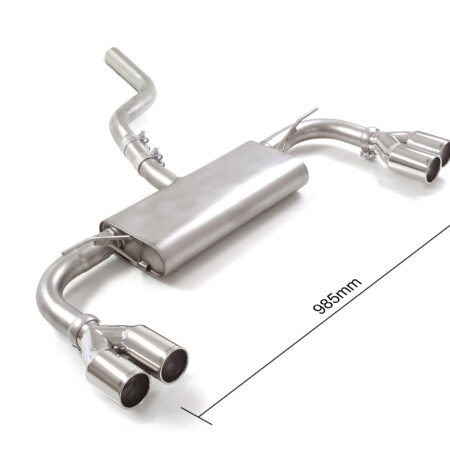 Scarico posteriore Ford Focus Mk4 DEH omologato - Ragazzon 50.1161.26