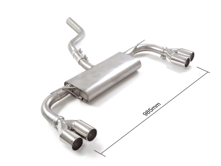 Scarico posteriore Ford Focus Mk4 DEH omologato - Ragazzon 50.1161.26