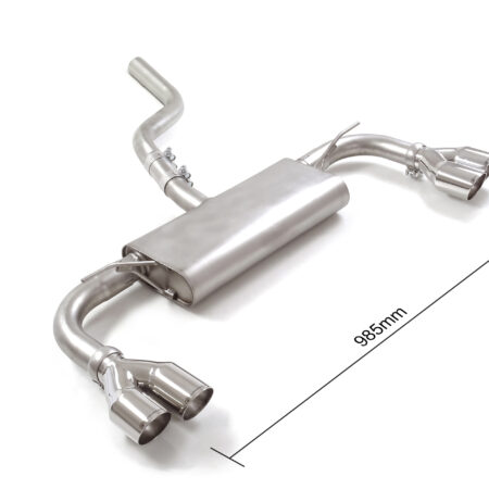 Scarico posteriore Ford Focus Mk4 DEH omologato Sport Line - Ragazzon 50.1161.57