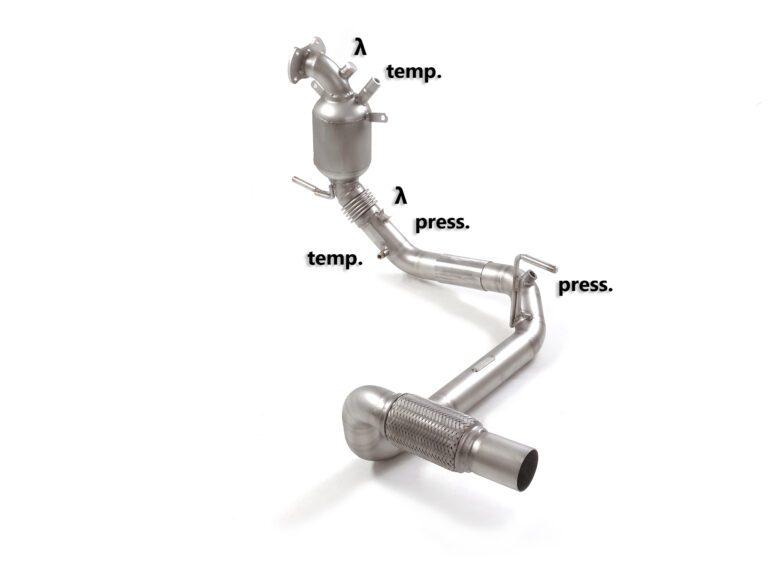 Catalizzatore sportivo Jeep Wrangler JK Mk3 - Ragazzon 50.1165.80