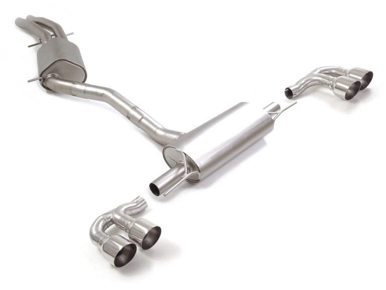 Tubo centrale scarico Porsche Cayenne Mk3 Gruppo N Sport Line - Ragazzon 50.1166.29
