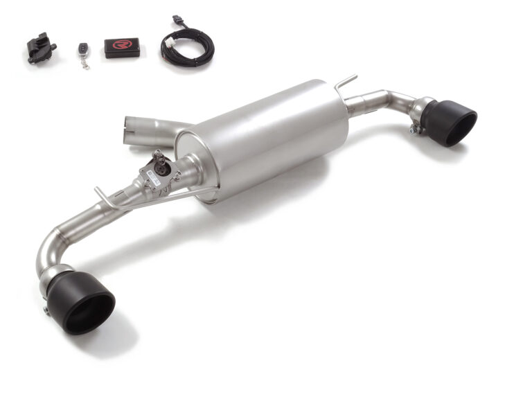 Scarico posteriore Toyota Yaris GR Gruppo N Sport Line Black - Ragazzon 50.1177.43B