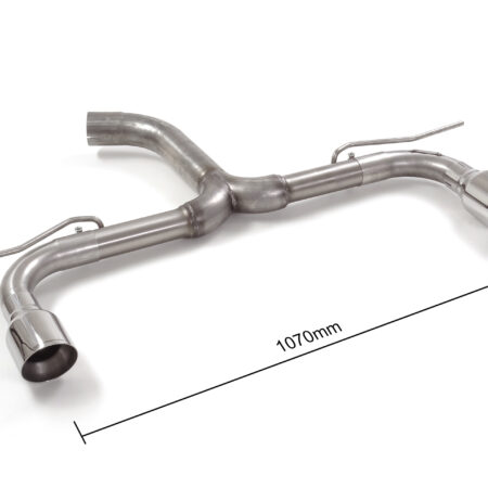 Tubo posteriore scarico Volkswagen Golf Mk7.5 AU Gruppo N Sport Line - Ragazzon 50.1193.61