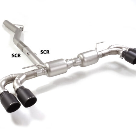 Scarico posteriore Alfa Romeo Giulia omologato Sport Line Black - Ragazzon 50.1224.64B