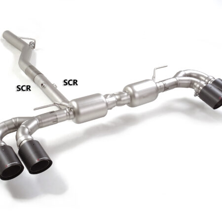 Scarico posteriore Alfa Romeo Giulia omologato Carbon Shot - Ragazzon 50.1224.84