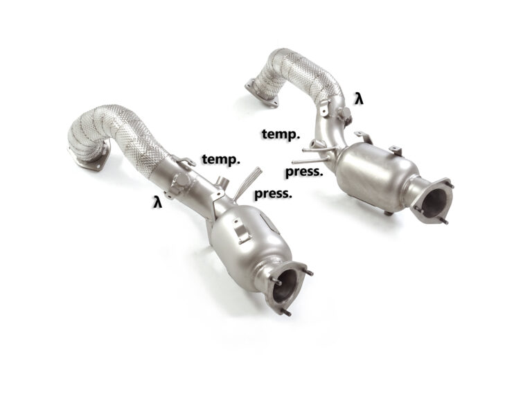 Tubi sostituzione filtri OPF/GPF destro e sinistro Porsche 718 Boxster Gruppo N - Ragazzon 50.1225.80