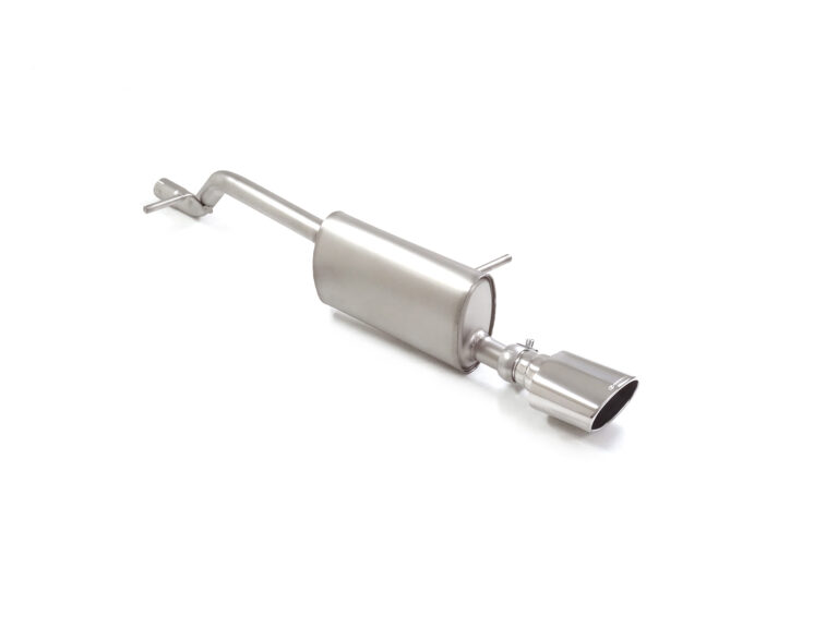 Posteriore inox con terminale ovale 128x80 mm - Ragazzon 50.1242.12