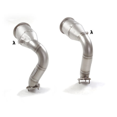 Tubi sostituzione catalizzatori Gr. N inox Sinistra-Destra - Ragazzon 50.1255.80