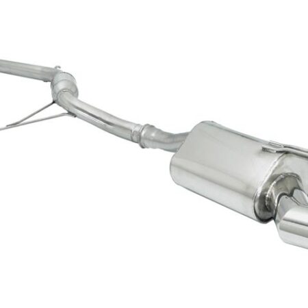 Centrale + Posteriore con terminale rotondo 102 mm inox – Uscita su nicchia originale per Fiat Coupè - Ragazzon 50.0047.06