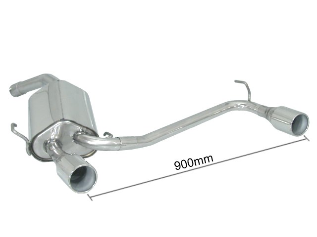 Scarico posteriore Alfa Romeo GT 937 omologato - Ragazzon 50.0105.06