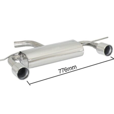 Hinterer Auspuff Volkswagen Scirocco Mk3 13 zugelassen - Ragazzon 50.0262.06