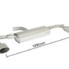 Hinterer Auspuff Volkswagen Scirocco Mk3 13 zugelassen Sport Line - Ragazzon 50.0281.12
