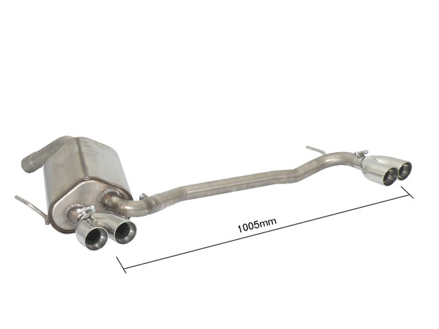 Scarico posteriore Alfa Romeo 156 omologato Sport Line - Ragazzon 50.0306.56