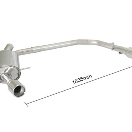 Scarico posteriore Ford S-Max Mk1 omologato - Ragazzon 50.0327.05