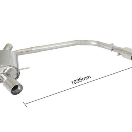 Scarico posteriore Ford S-Max Mk1 omologato Sport Line - Ragazzon 50.0327.60