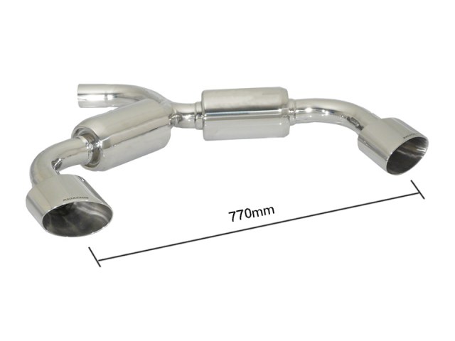 Scarico posteriore Volkswagen Golf Mk6 1K omologato Sport Line - Ragazzon 50.0350.12