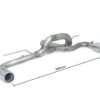 Tubo posteriore scarico BMW Serie 1 F20/F21 Gruppo N – Ragazzon 50.0412.05