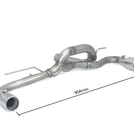 Tubo posteriore scarico BMW Serie 1 F20/F21 Gruppo N - Ragazzon 50.0412.05