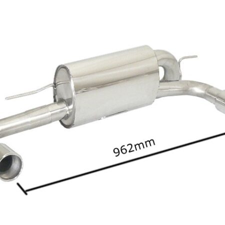 Scarico posteriore BMW Serie 1 F20/F21 omologato - Ragazzon 50.0455.05