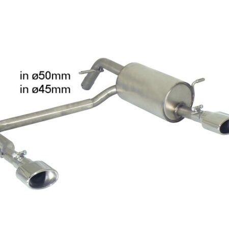 Scarico posteriore Peugeot 208 Mk1 omologato - Ragazzon 50.0458.10