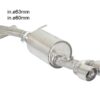 Hinterer Auspuff Volkswagen Polo Mk5 6R zugelassen Sport Line - Ragazzon 50.0459.58