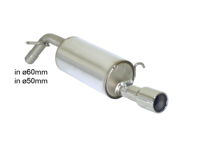 Scarico posteriore Peugeot 208 Mk1 omologato - Ragazzon 50.0471.05