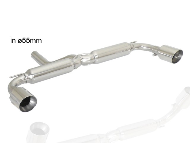 Scarico posteriore Mini R60 Countryman omologato Sport Line - Ragazzon 50.0482.61