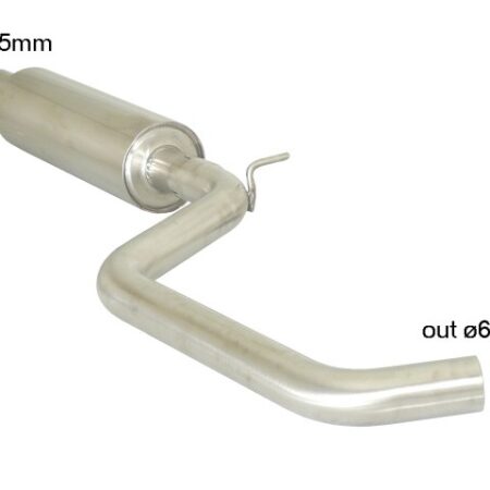 Mittelrohr Auspuff Audi A3 8V/8VA - Ragazzon 50.0488.80