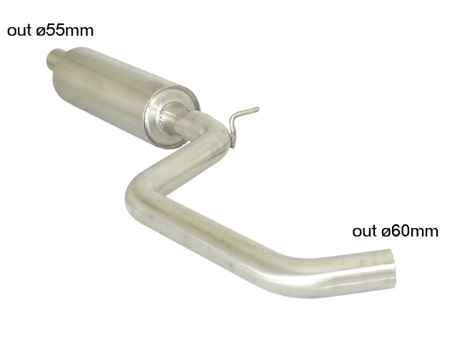 Tubo centrale scarico Audi A3 8V/8VA - Ragazzon 50.0488.80